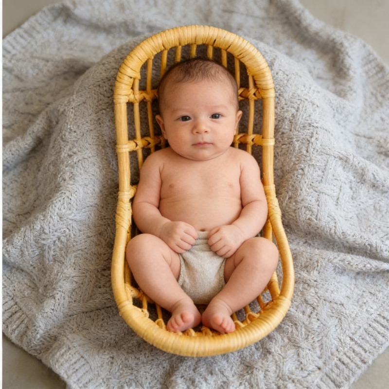 Handmade Vintage Rattan Chair  - Baby Gear 评论和价格