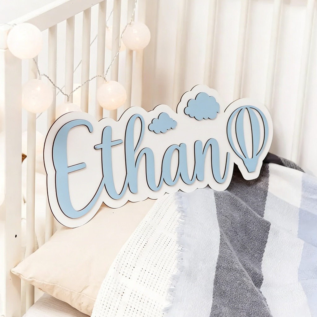 Personalized Custom Wooden Nam - Nursery 评论和价格