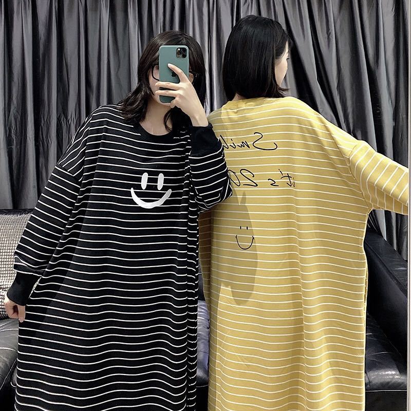 Striped Plus Size Pajamas Wome - Maternity Wear 评论和价格